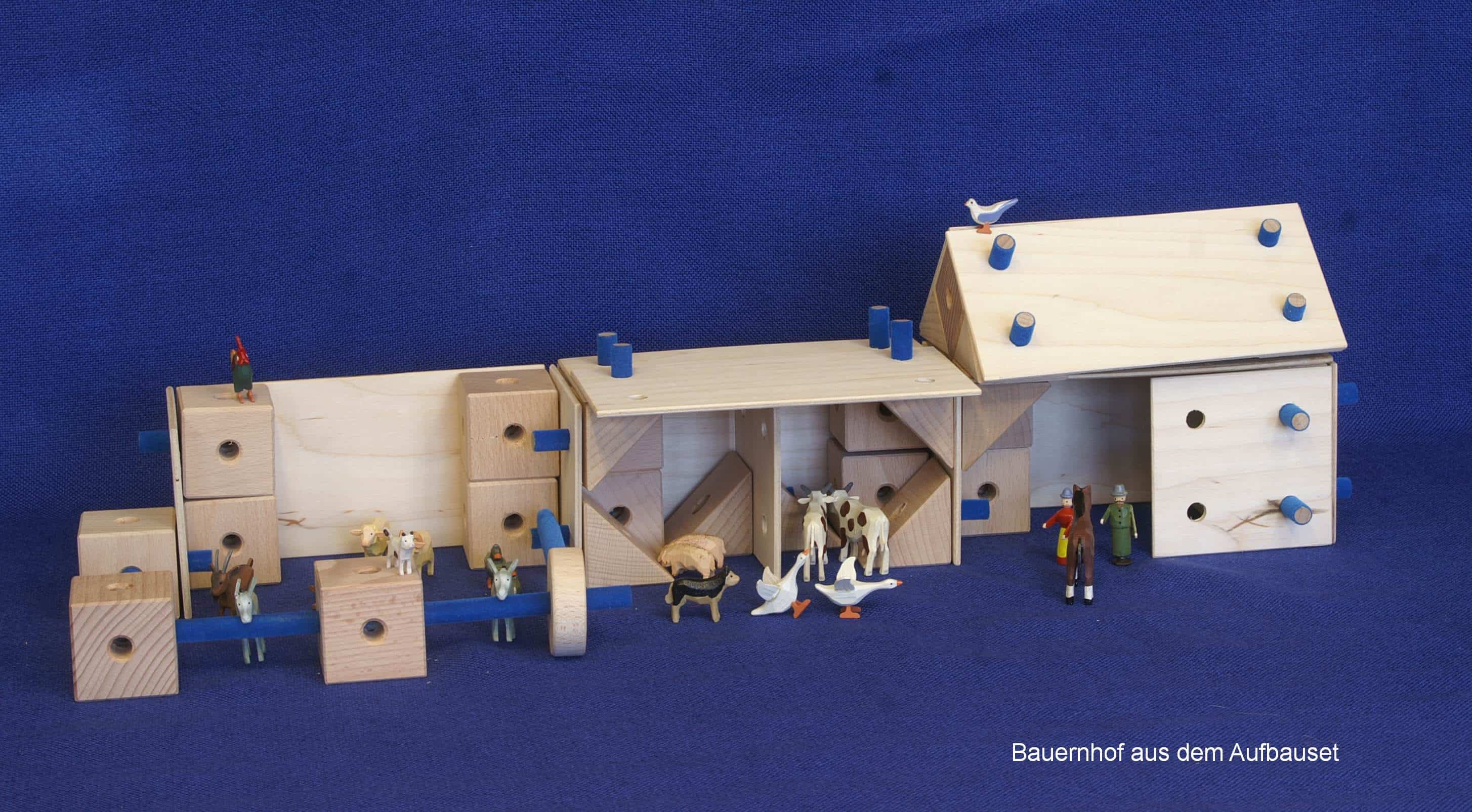 Kinderspielzeug, Holzbaukasten, Bauernhof | Volkskunst Und Design